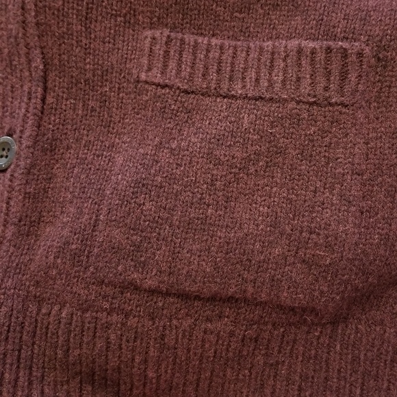 Eddie Bauer wool-blend shawlneck cardigan sweater - Picture 7 of 8